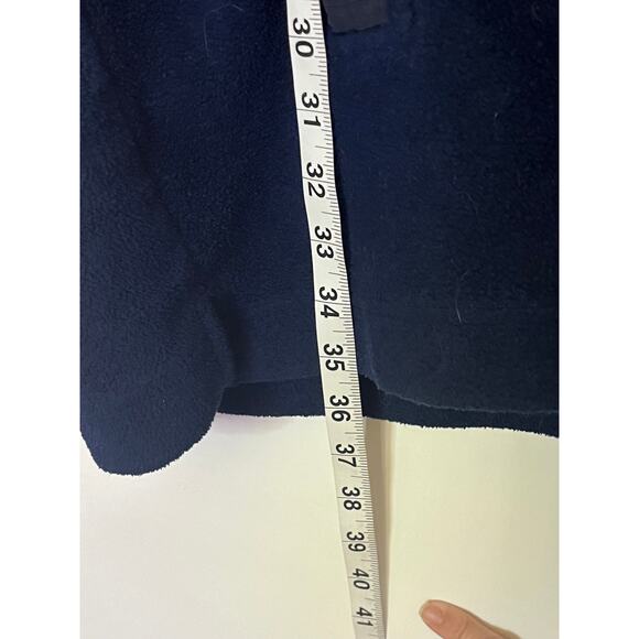 MacGear Long Men's Blue Jacket size 1XLT Pre-Owned QuarterZip. Pocket in sleeve. - Picture 4 of 9